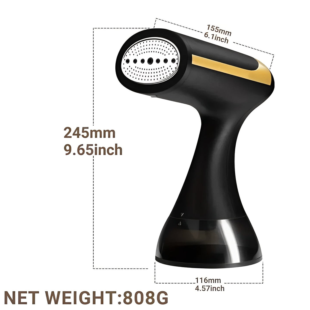 Portable Garment Steamer for Wrinkle Removal on Clothes