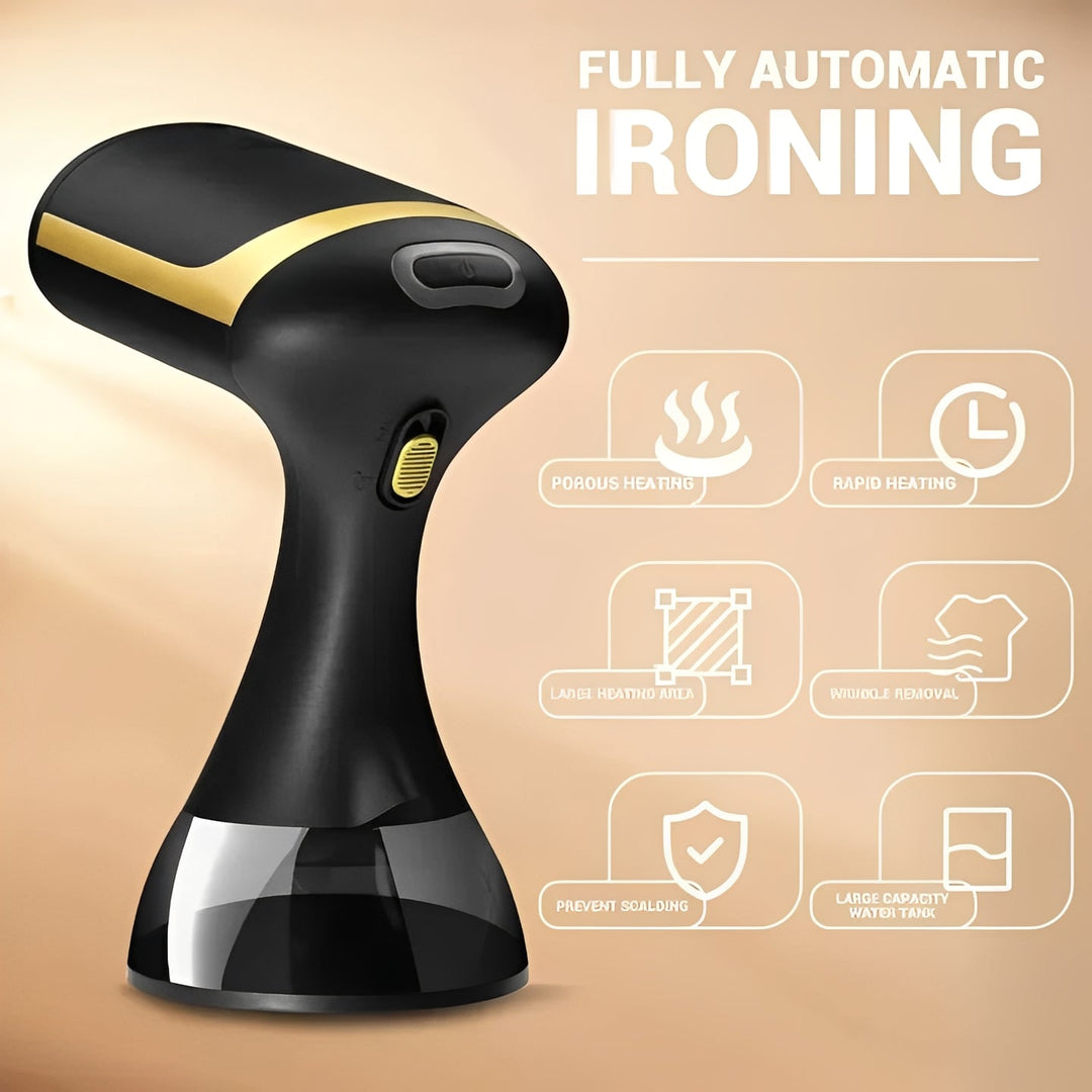 Portable Garment Steamer for Wrinkle Removal on Clothes