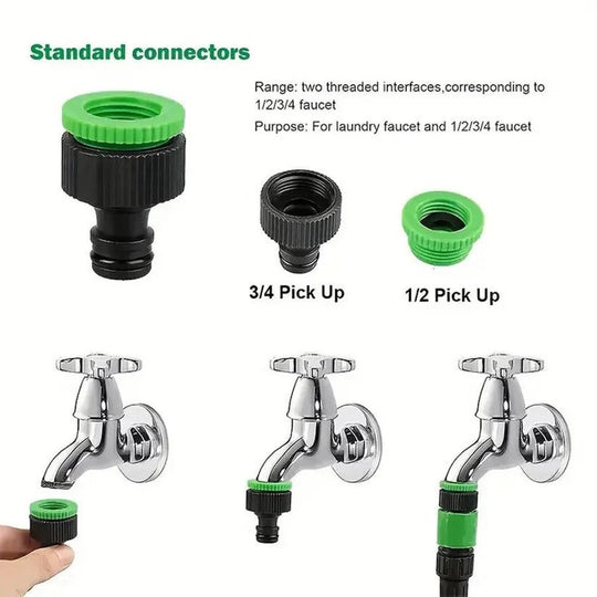 Flexible Expandable Garden Hose with Multi-Layer Core