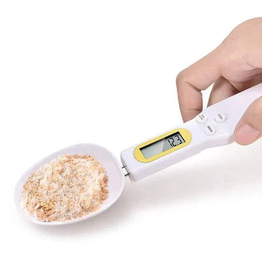 Electronic Kitchen Spoon Scale with LCD Display for Precise Measurements