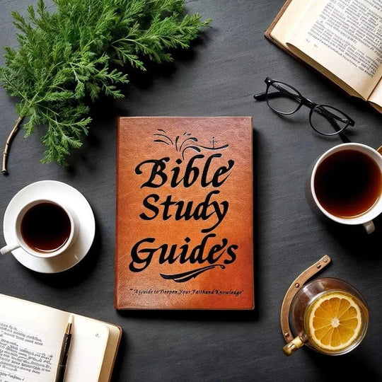 Guided Scripture Study Journal with 66-Page Daily Devotional Workbook