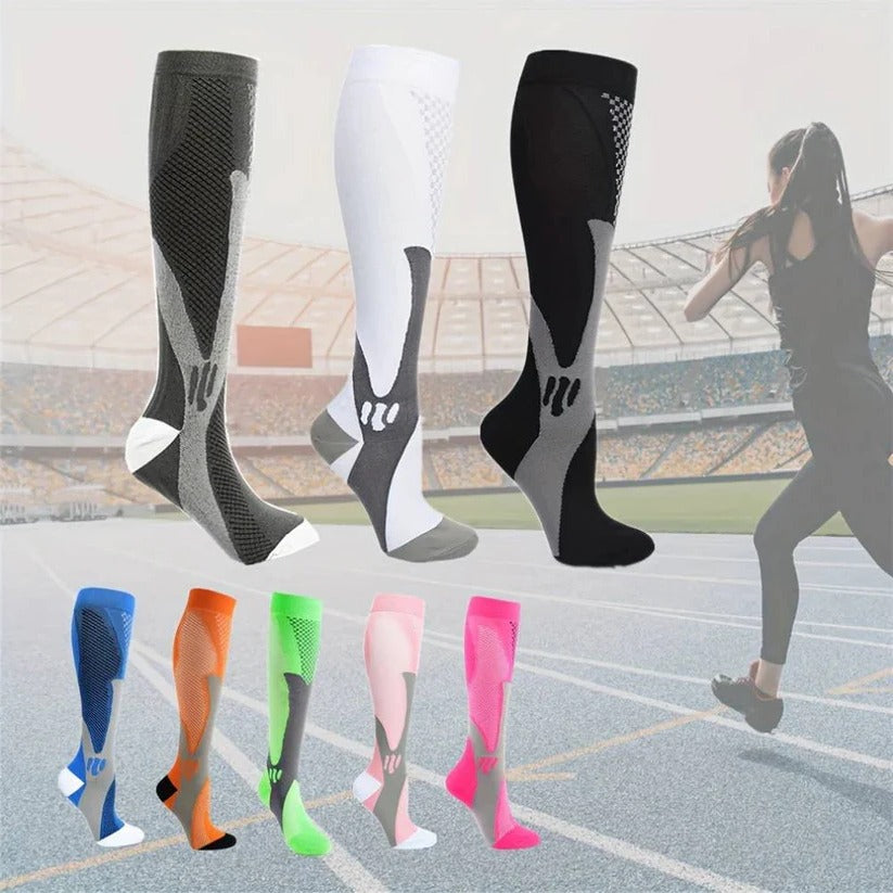 Breathable Compression Socks for Women, Running and Sports Recovery Support