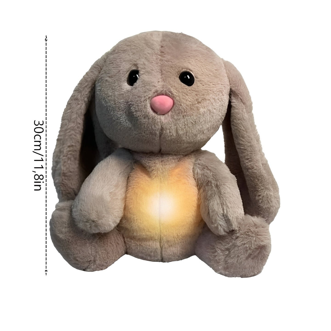 Stuffed Animal Bunny with Breathing Motion Feature