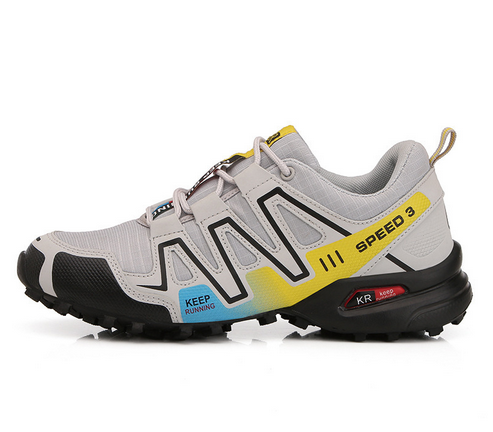 Summit Climber Hiking Boots in Blue and Green