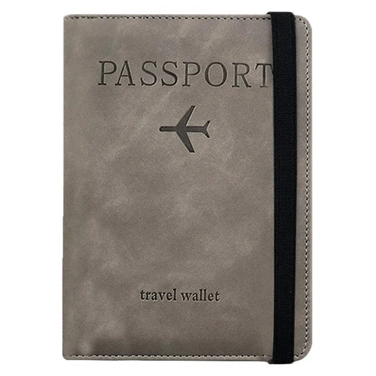 Unisex Slim Travel Passport Wallet with Card Slots