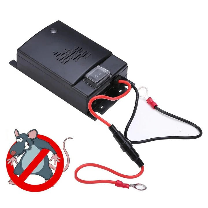 12V Vehicle Mounted Ultrasonic Rodent Deterrent Device