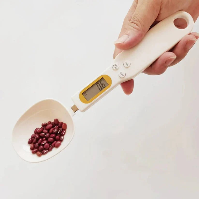 Electronic Kitchen Spoon Scale with LCD Display for Precise Measurements