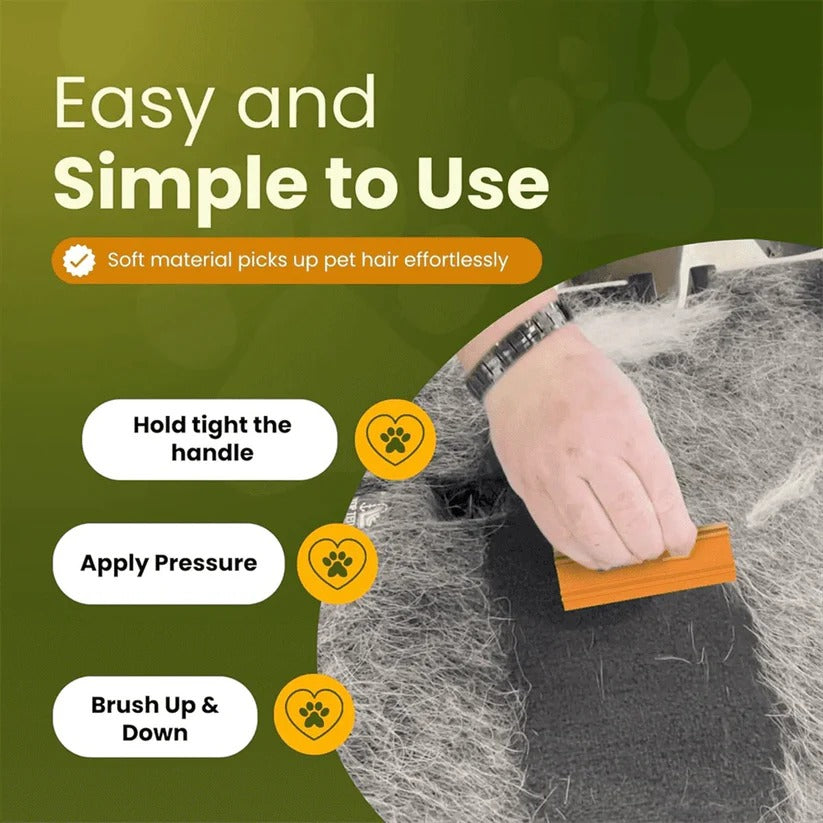 Upholstery Pet Hair Removal Tool for Cars and Furniture