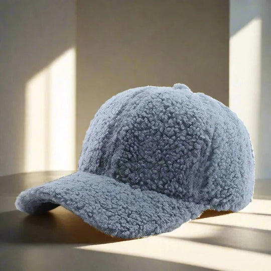 Teddy Fabric Adjustable Hat for Autumn and Winter Casual Wear