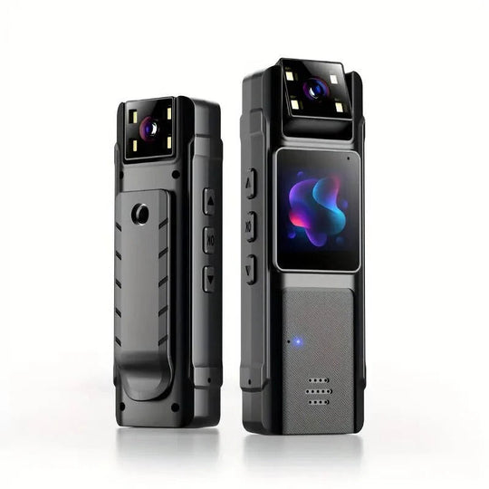 1080P Wearable Body Camera with Night Vision, Motion Detection and Wide Angle Rotatable Lens