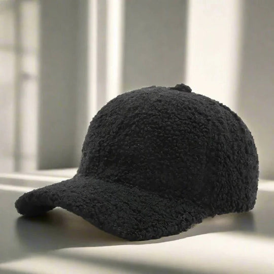 Teddy Fabric Adjustable Hat for Autumn and Winter Casual Wear