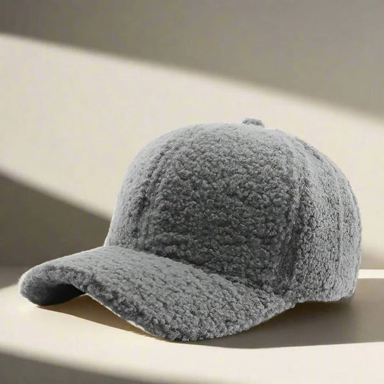 Teddy Fabric Adjustable Hat for Autumn and Winter Casual Wear