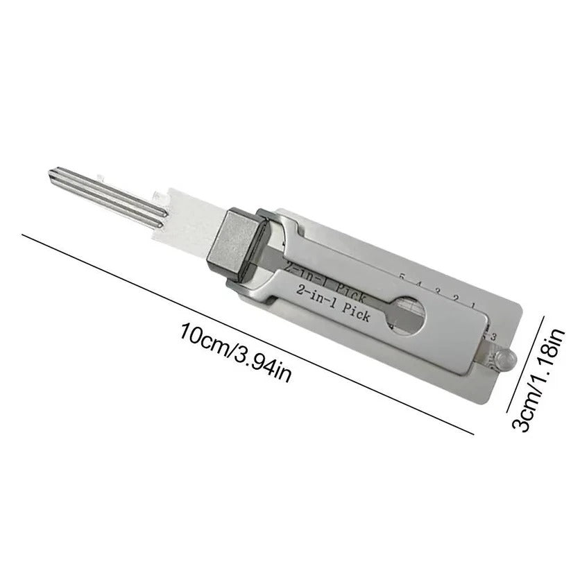 Stainless Steel Locksmith Tool Kit for Automotive Maintenance