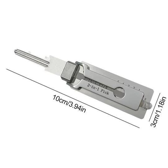 Stainless Steel Locksmith Tool Kit for Automotive Maintenance