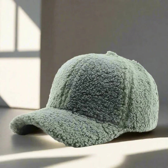 Teddy Fabric Adjustable Hat for Autumn and Winter Casual Wear