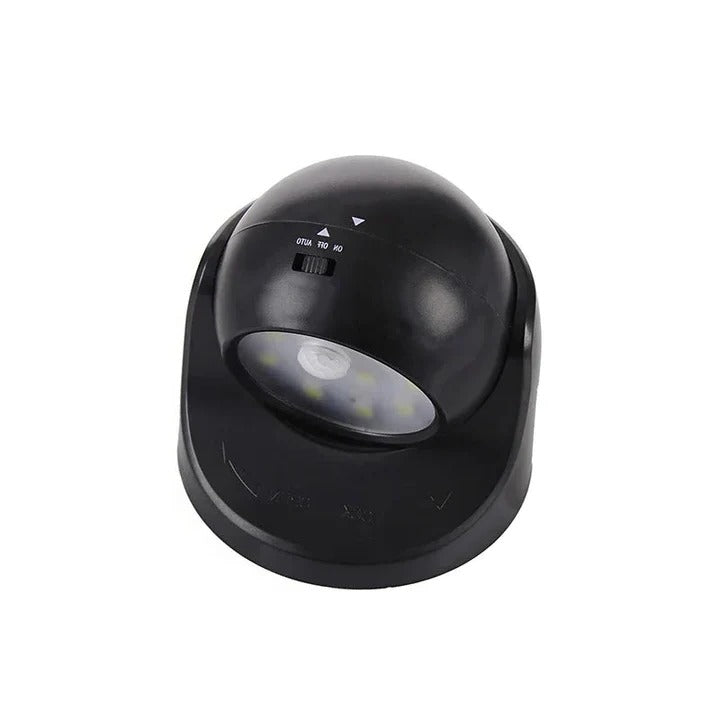 Motion Sensor LED Spotlight with 360 Degree Rotating Head