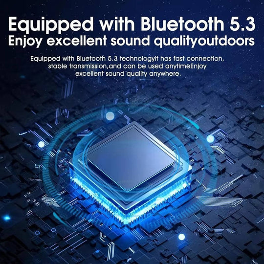 Mini Bluetooth 5.3 Speaker with Magnetic Base and RGB Lighting