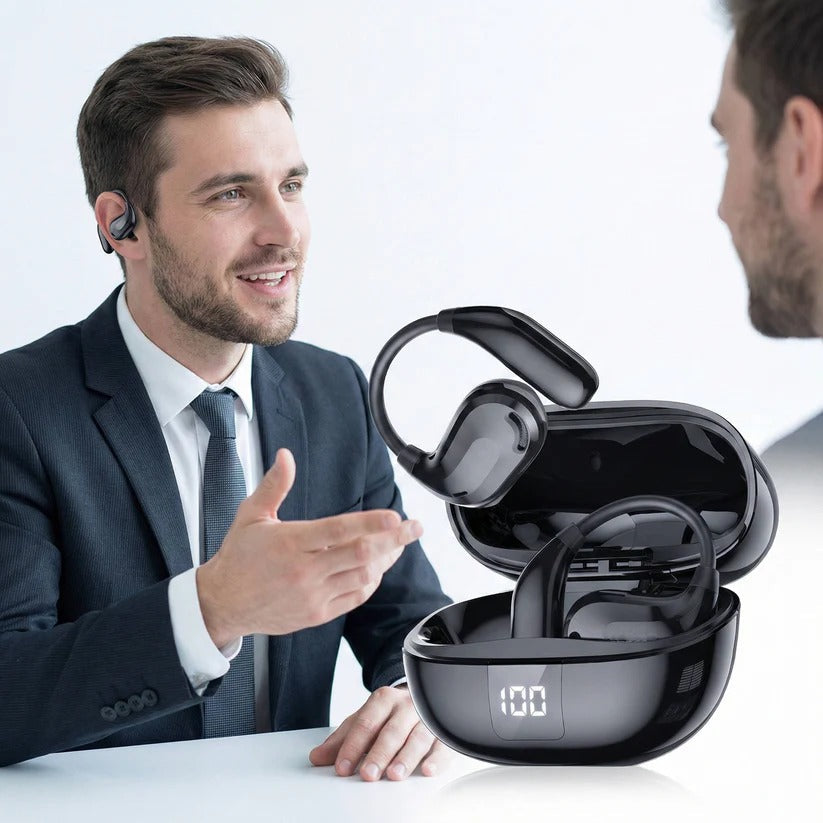 Bluetooth Translation Earbuds with Multi Language App Support and Charging Case