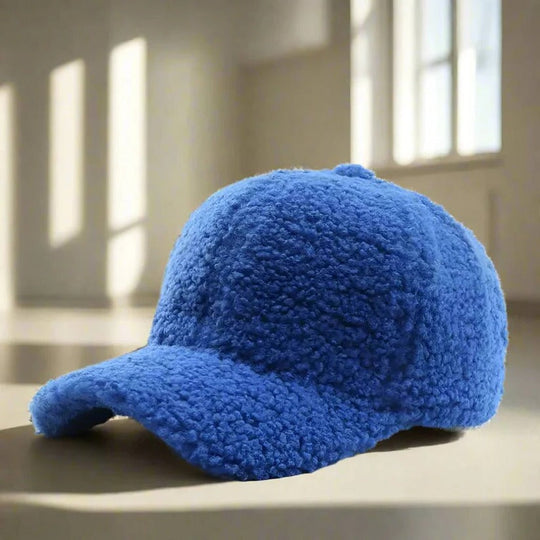 Teddy Fabric Adjustable Hat for Autumn and Winter Casual Wear