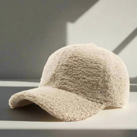Teddy Fabric Adjustable Hat for Autumn and Winter Casual Wear