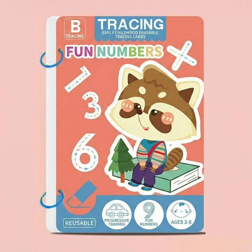 Reusable Early Learning Handwriting Practice Book for Toddlers