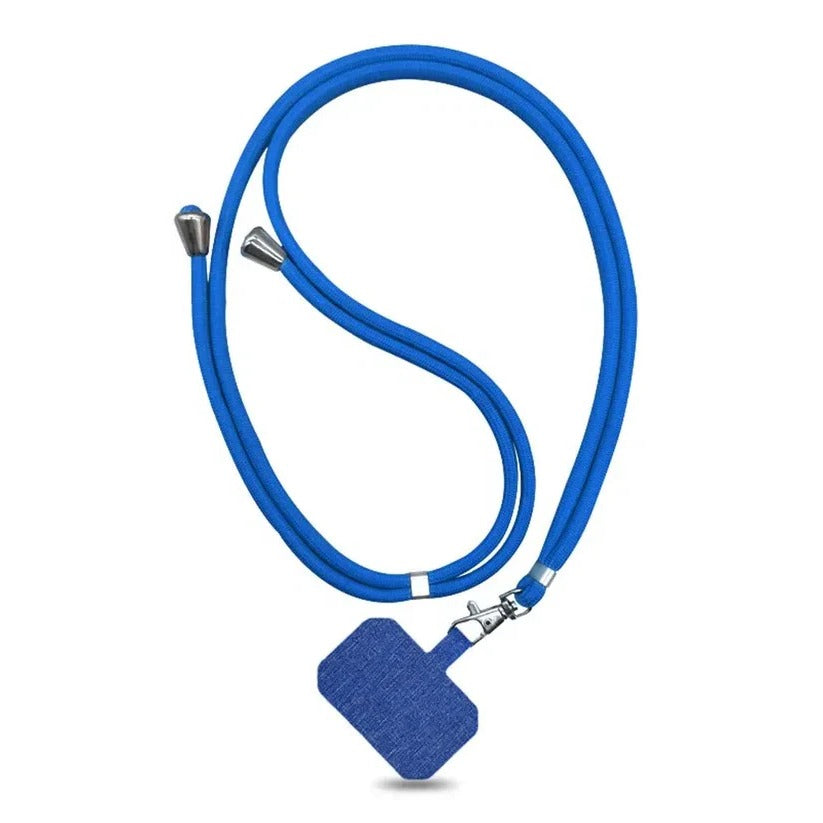 Hands-Free Crossbody Lanyard Phone Carrier with Adjustable Length Strap