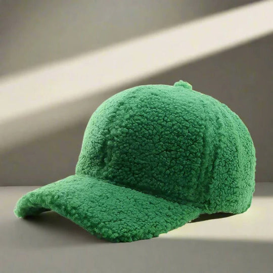 Teddy Fabric Adjustable Hat for Autumn and Winter Casual Wear