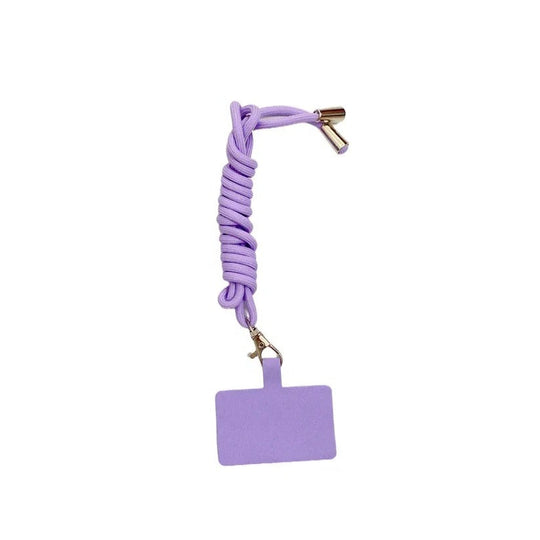 Hands-Free Crossbody Lanyard Phone Carrier with Adjustable Length Strap