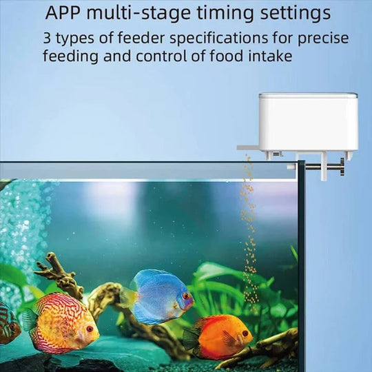 Automatic Fish Feeder with Remote Scheduling
