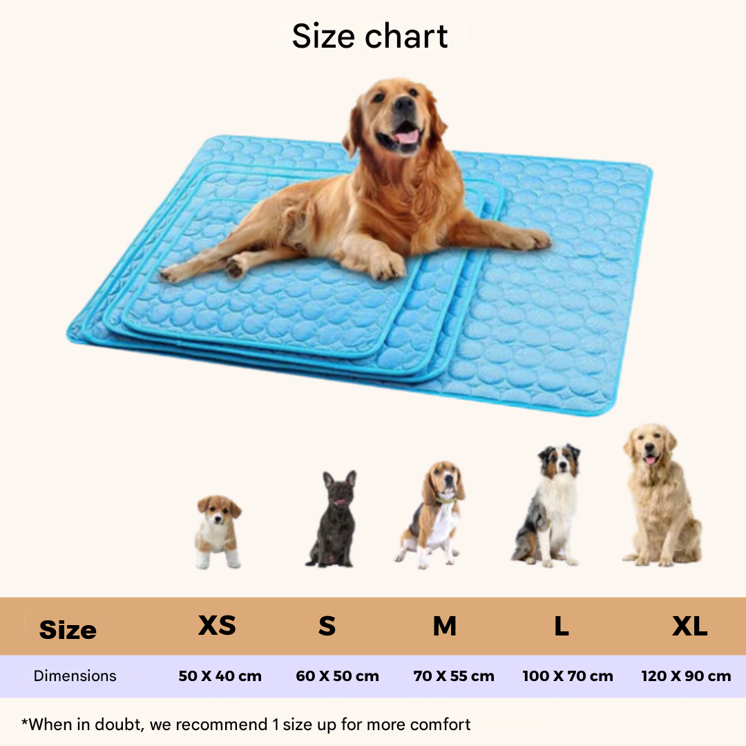 Innovative Cooling Mat for Dogs (4x Cooling Power)