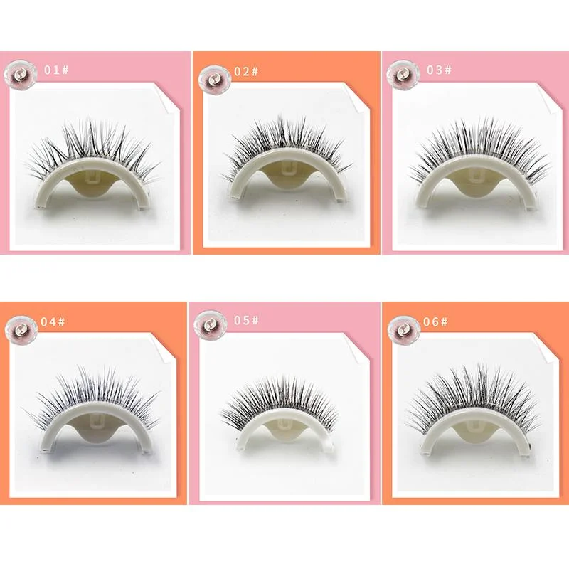 Self-Adhesive Eyelashes - Reusable Design - Natural Style