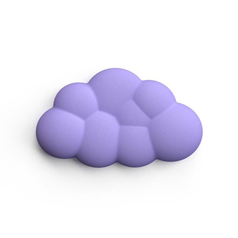 Cloud-Shaped Keyboard & Mouse Wrist Rest