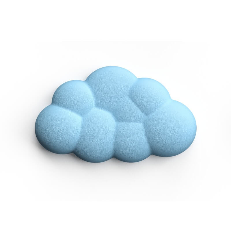 Cloud-Shaped Keyboard & Mouse Wrist Rest