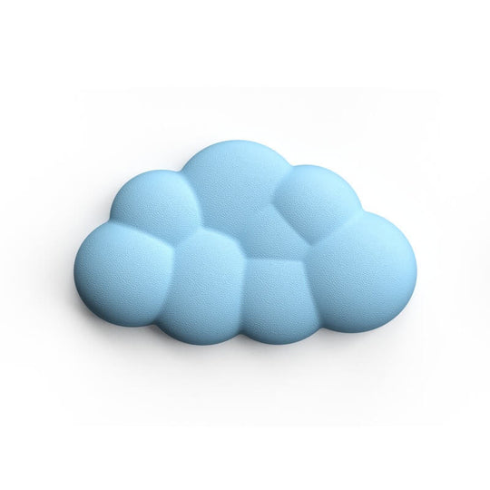 Cloud-Shaped Keyboard & Mouse Wrist Rest