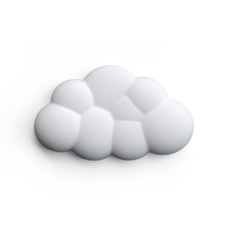 Cloud-Shaped Keyboard & Mouse Wrist Rest