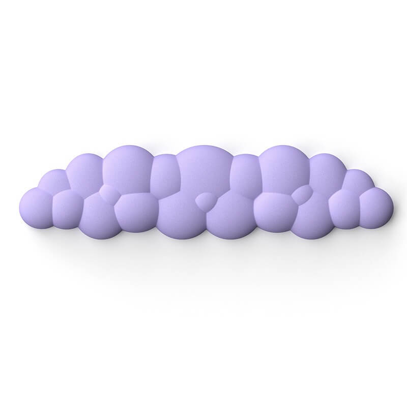 Cloud-Shaped Keyboard & Mouse Wrist Rest