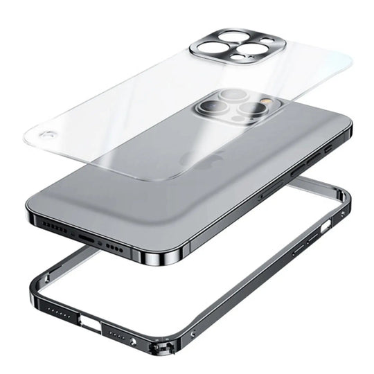 Metal Luxury MagSafe Case for iPhone Pro Max - Slim and Stylish Design with Maximum Protection