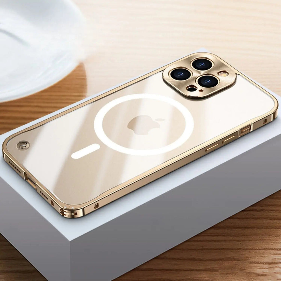 Metal Luxury MagSafe Case for iPhone Pro Max - Slim and Stylish Design with Maximum Protection
