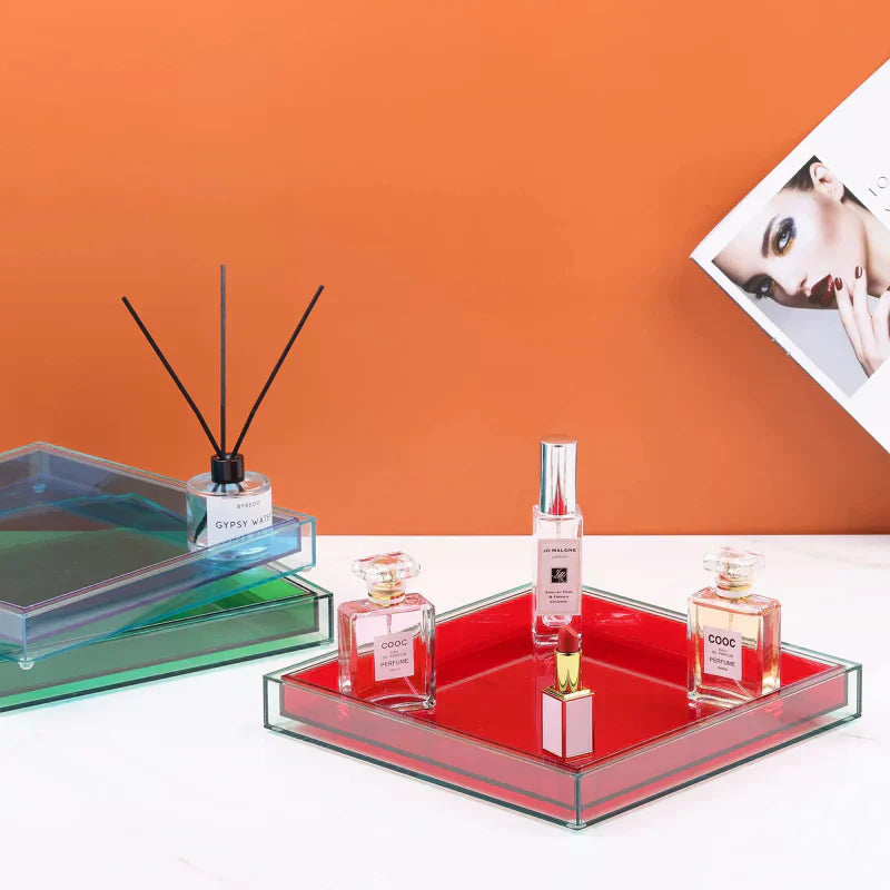 Acrylic Serving Tray in 'Color Pop'