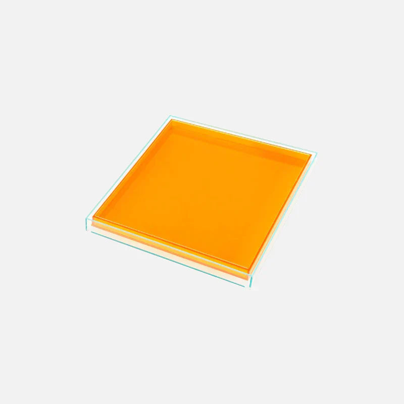 Acrylic Serving Tray in 'Color Pop'
