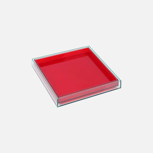 Acrylic Serving Tray in 'Color Pop'