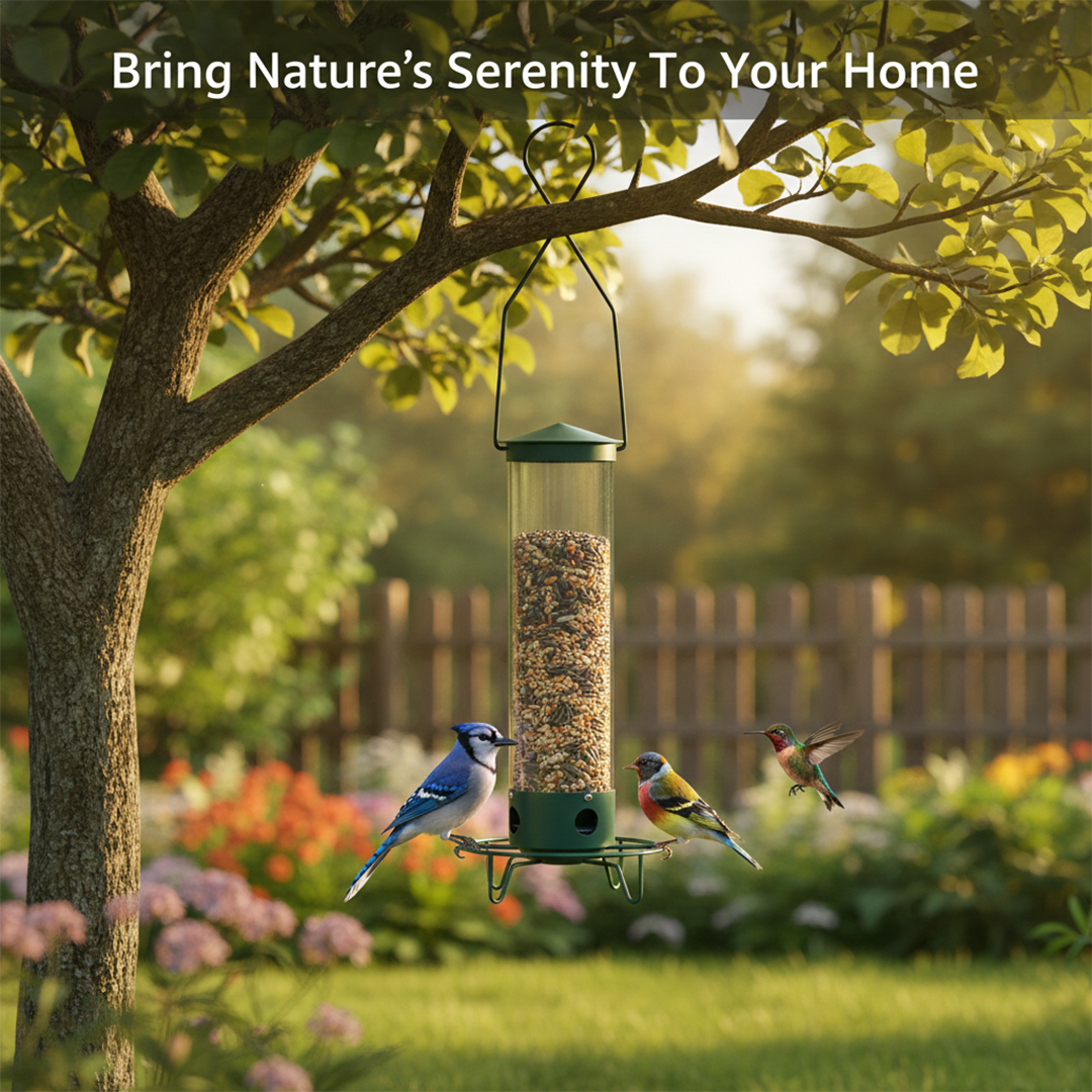 Bird Feeder - Squirrel Resistant - Hanging Mount