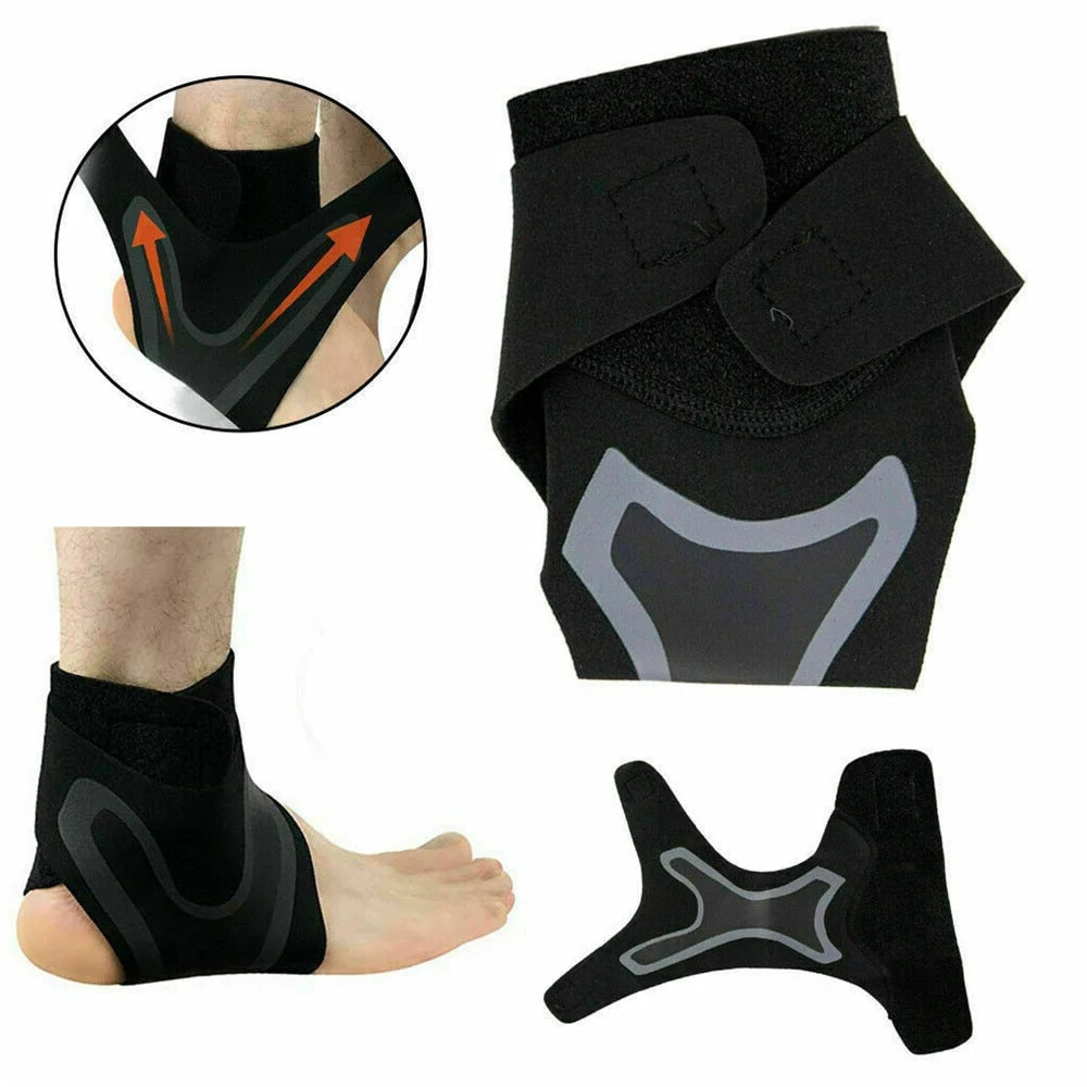 Plantar Ankle X Wrap Support Compression Socks