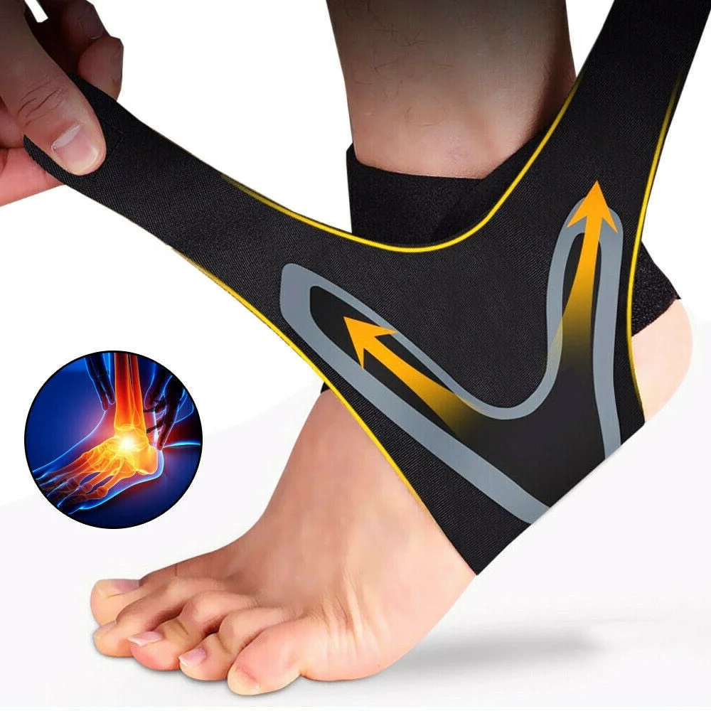 Plantar Ankle X Wrap Support Compression Socks