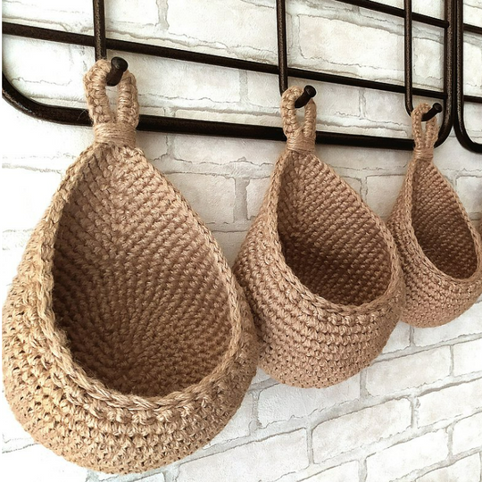 Hanging Wall Vegetable and Fruit Baskets