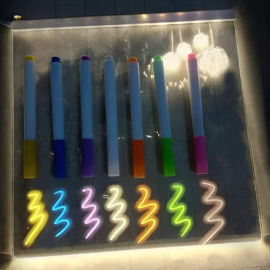 LED Notice Board with 7 Colour Pen