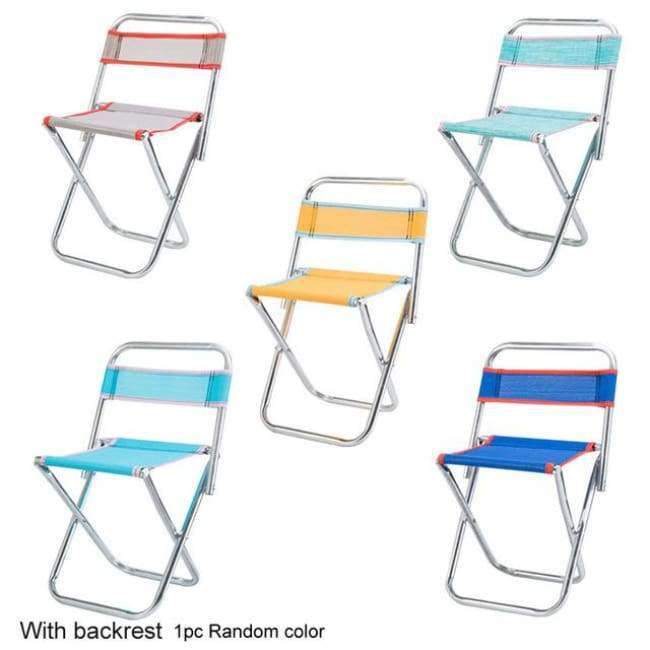 Outdoor Chairs for Children and Adults - Garden Furniture, Beach Chair, Ultralight Seat, Stainless Steel Fishing Stool, Portable Picnic Chair