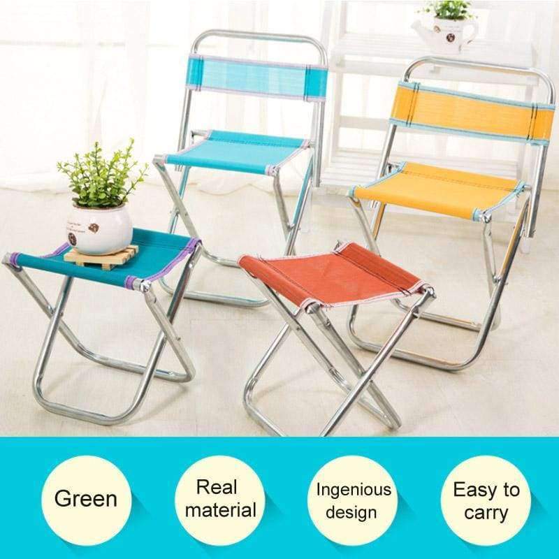 Outdoor Chairs for Children and Adults - Garden Furniture, Beach Chair, Ultralight Seat, Stainless Steel Fishing Stool, Portable Picnic Chair