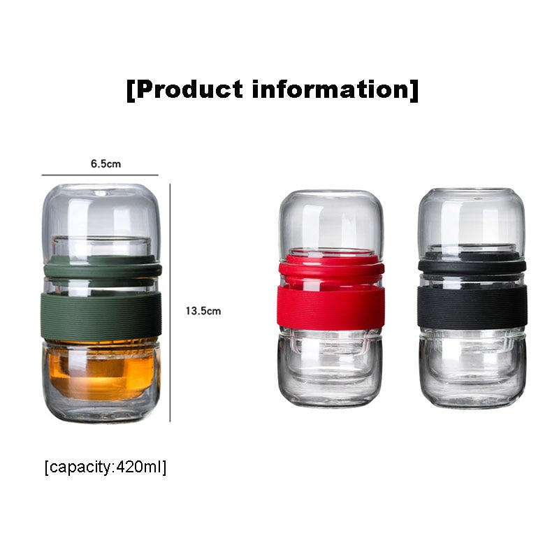 Mini Pocket Thermoresistant Travel Teapot