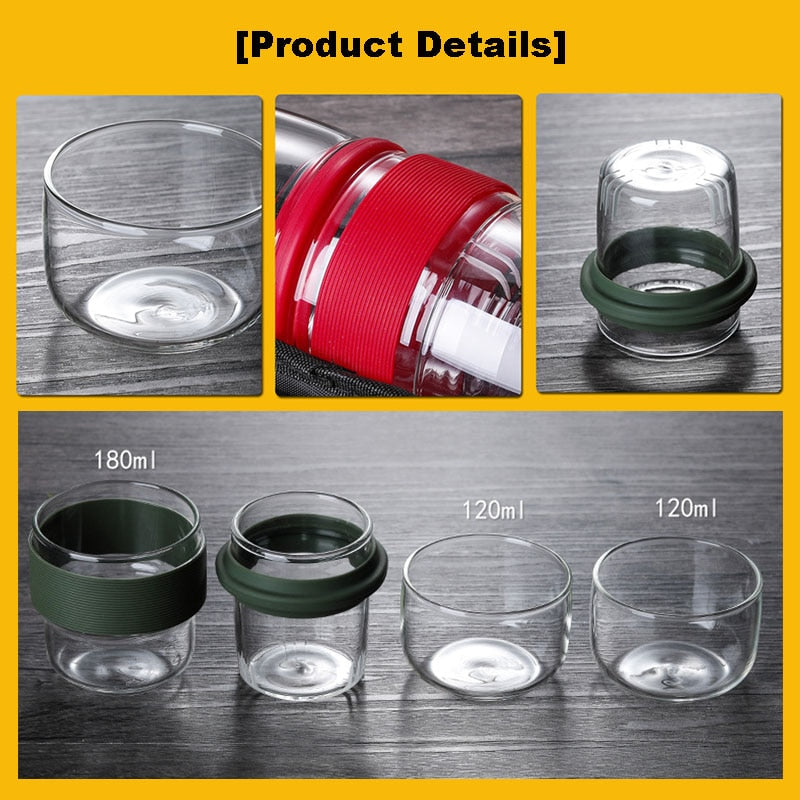 Mini Pocket Thermoresistant Travel Teapot